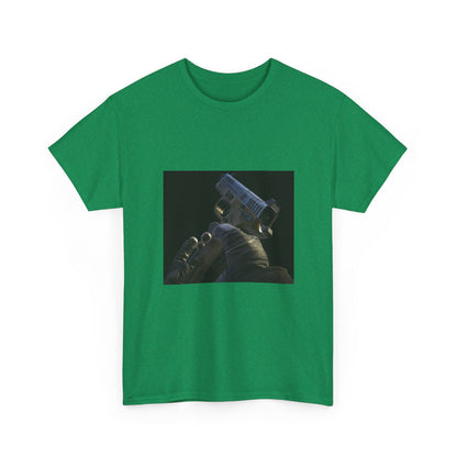 Echoed Green Graphic Tee