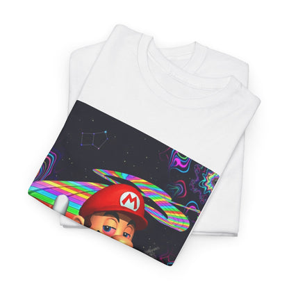 Stoned Plumber Flipping Off On Rainbow Road