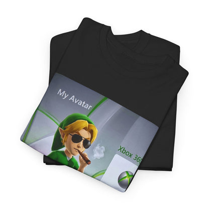 Stoner Link Xbox Avatar Puffing Blunt Tee