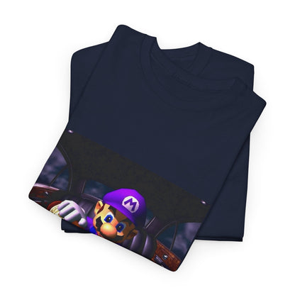 Waluigi Pouring Purple Drank In Limo Tee