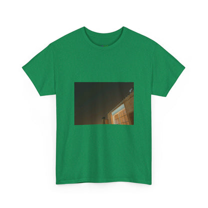 Neon Leaf Whisper Graphic Tee