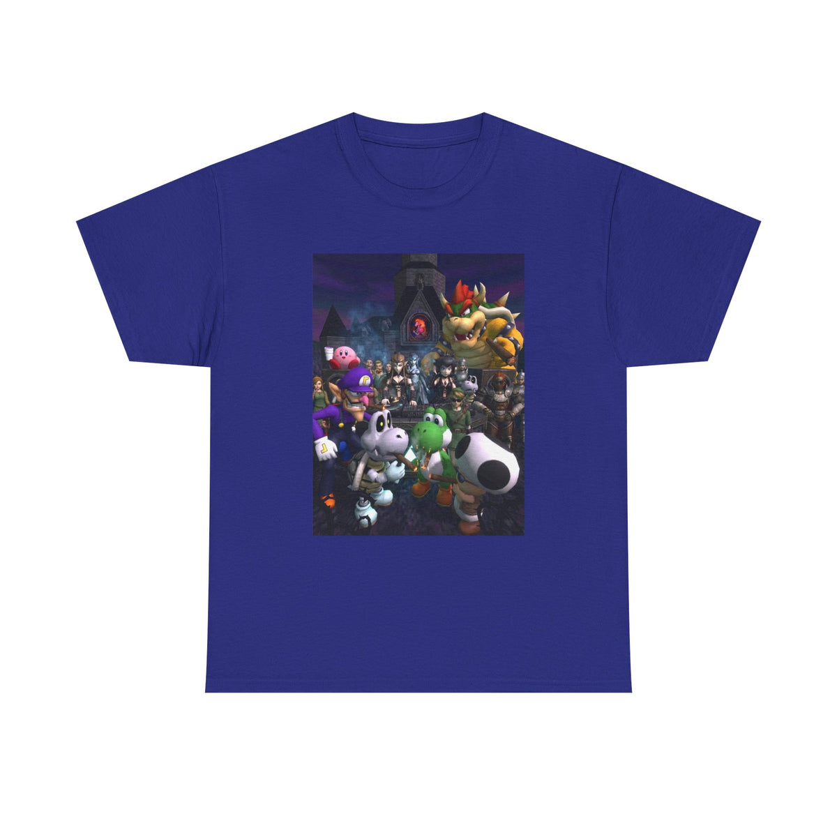 Waluigi And Friends Gathering At The Castle
