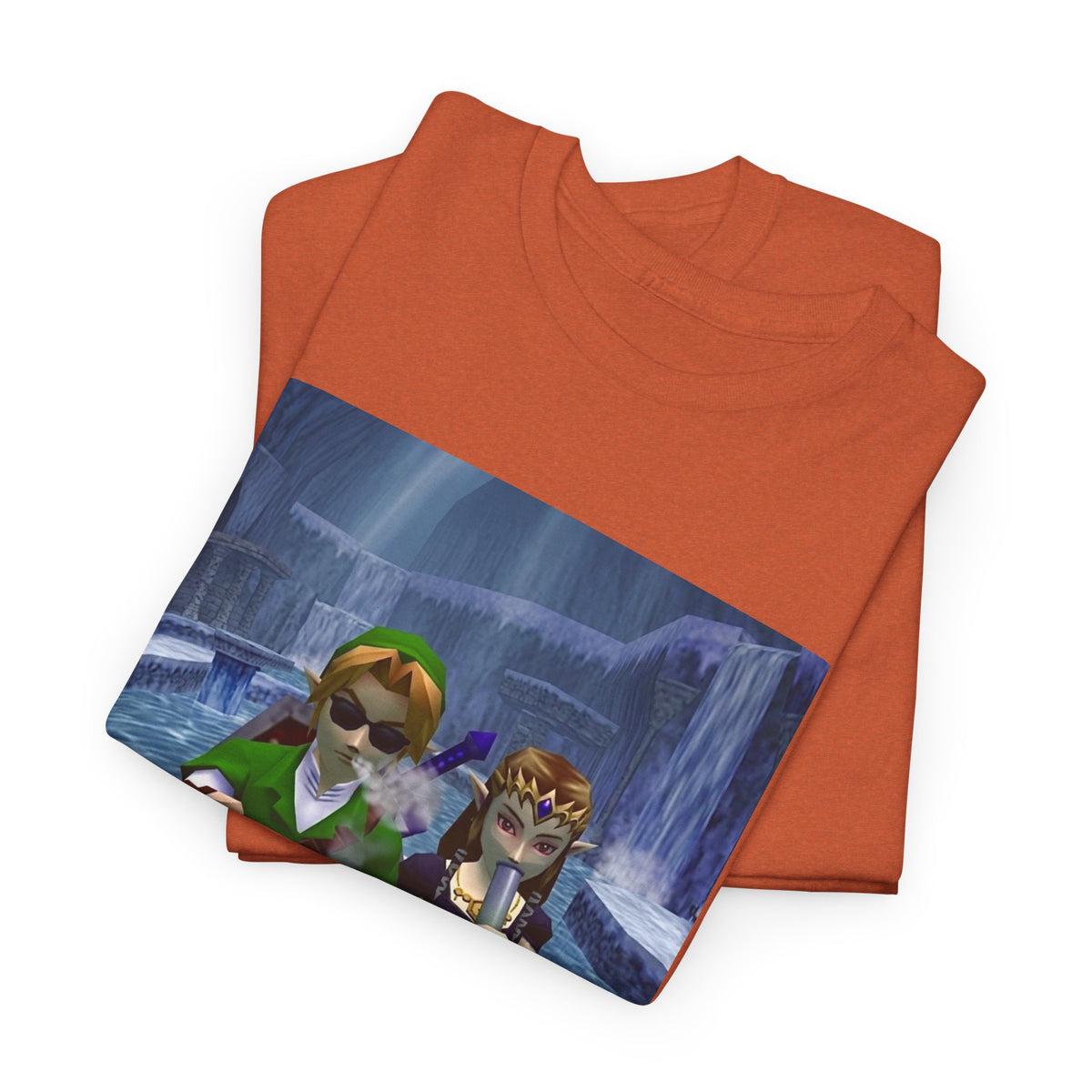 Hyrule Heroes Chilling In Ice Cavern