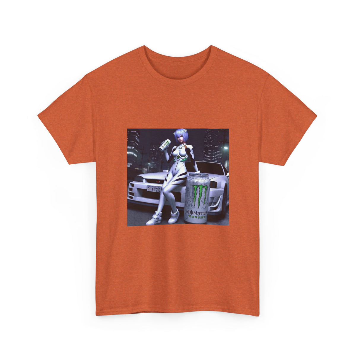 Rei Ayanami And Monster Energy Street Scene