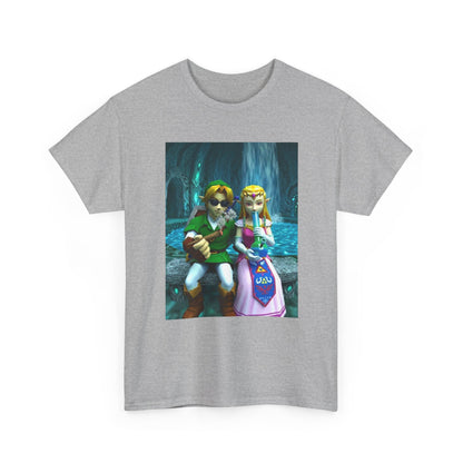 Link And Zelda Hitting The Stash