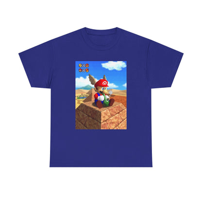 Wing Cap Mario Enjoying The Desert View Tee