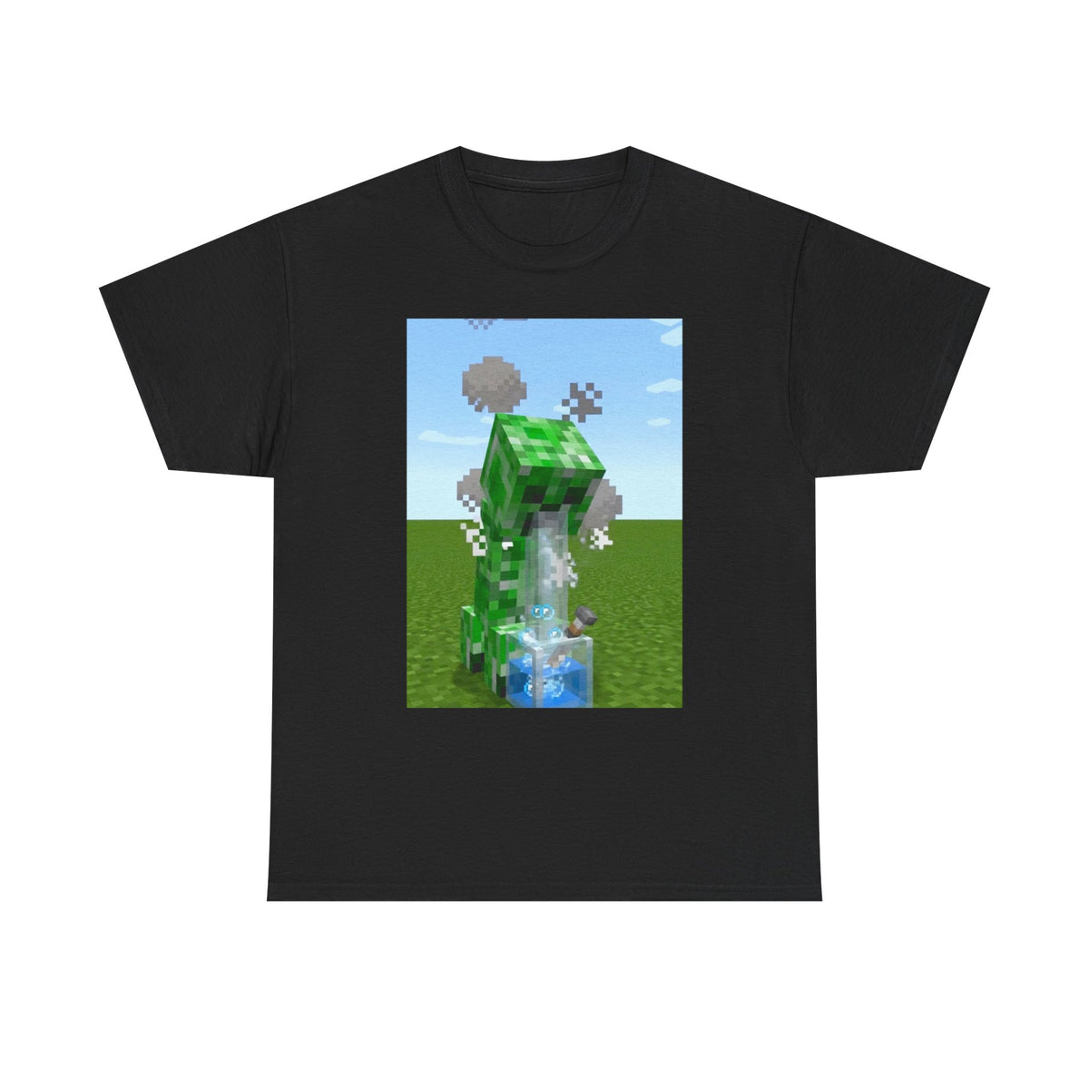 Creeper Hitting The Bong On Green Field