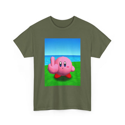 Kirby Flipping The Bird Tee (Design 5)