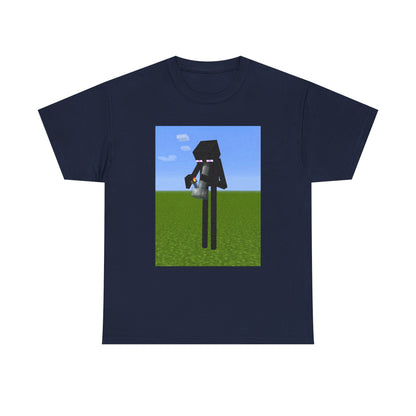 Enderman Lighting Up A Bong Tee