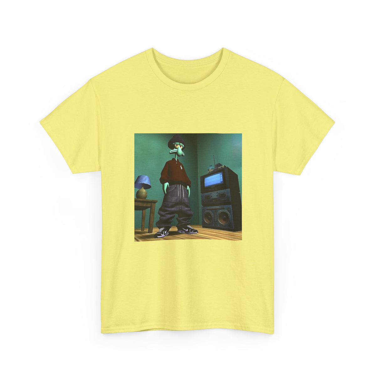 Squidward Drip In The Living Room