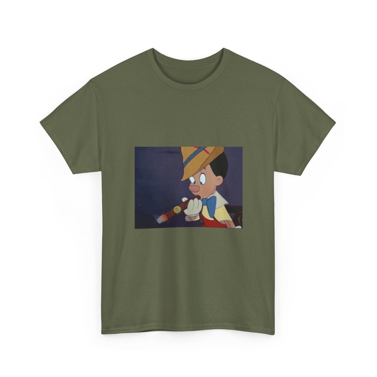 Heart On Fire With Smoke Tee