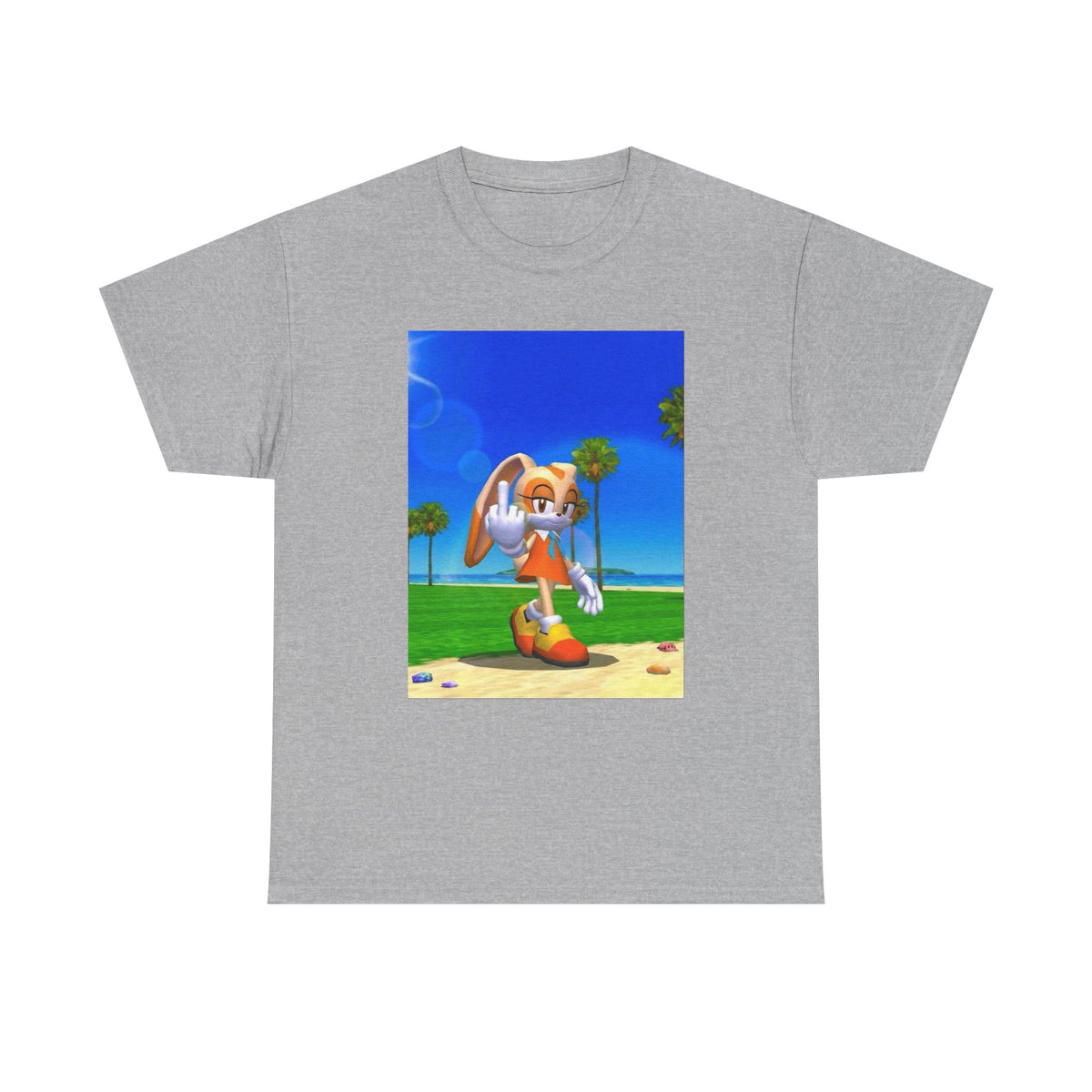 Cream The Rabbit Giving The Finger Tee