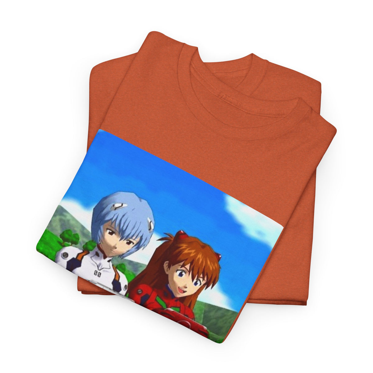 Rei And Asuka Gaming Outdoors