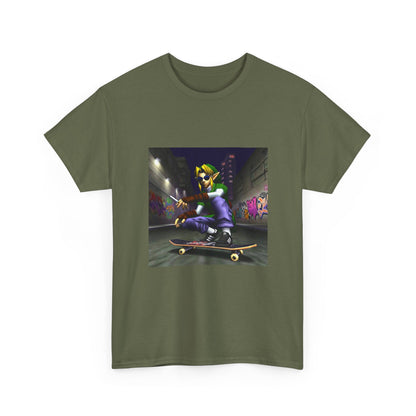 Link Skater Smoking In Alley Tee