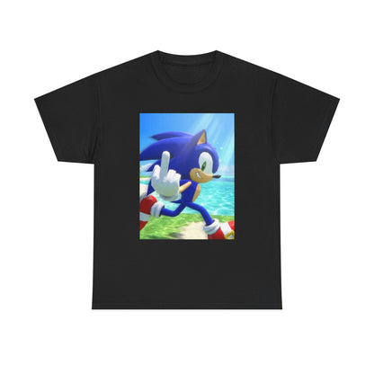 Sonic Gives The Finger Tropical Tee