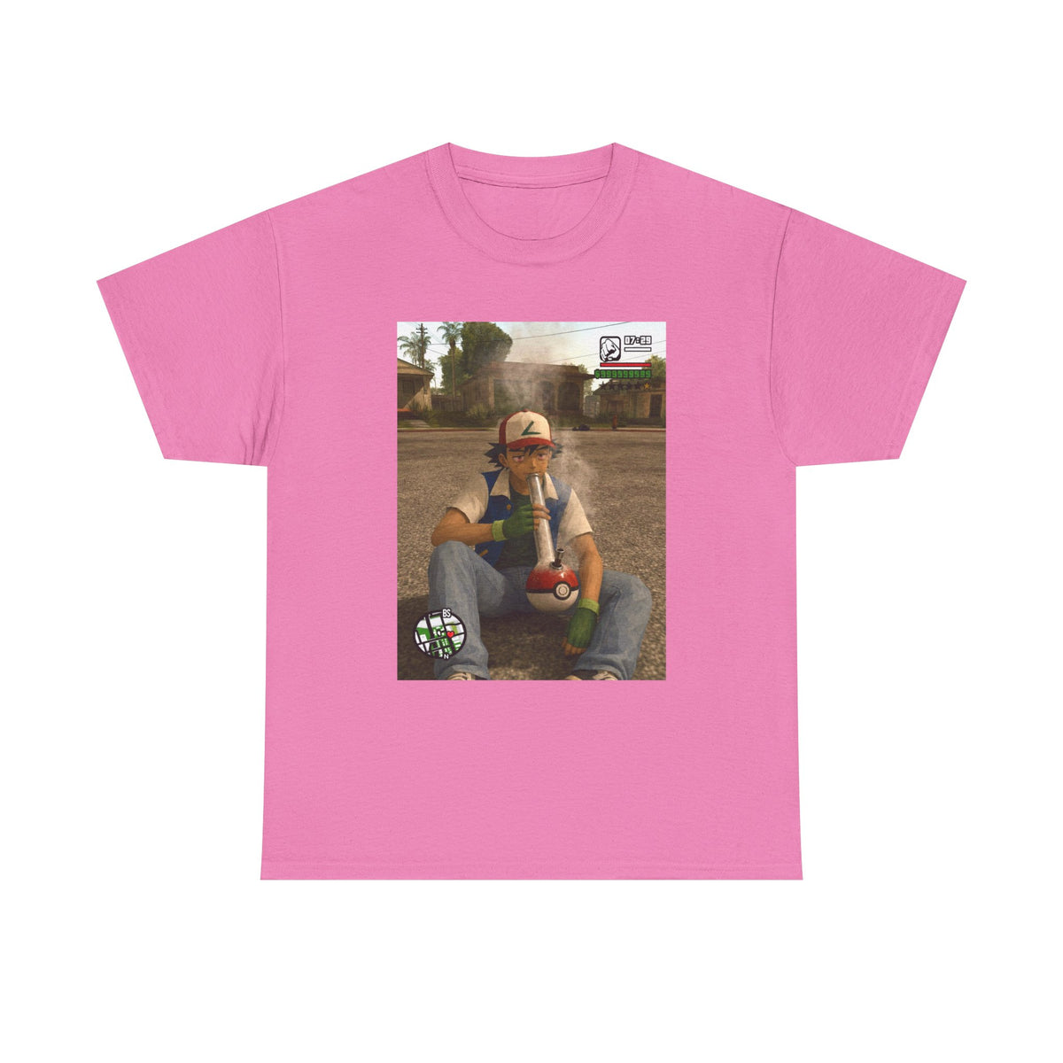 Ash Ketchum Bong Hit Tee