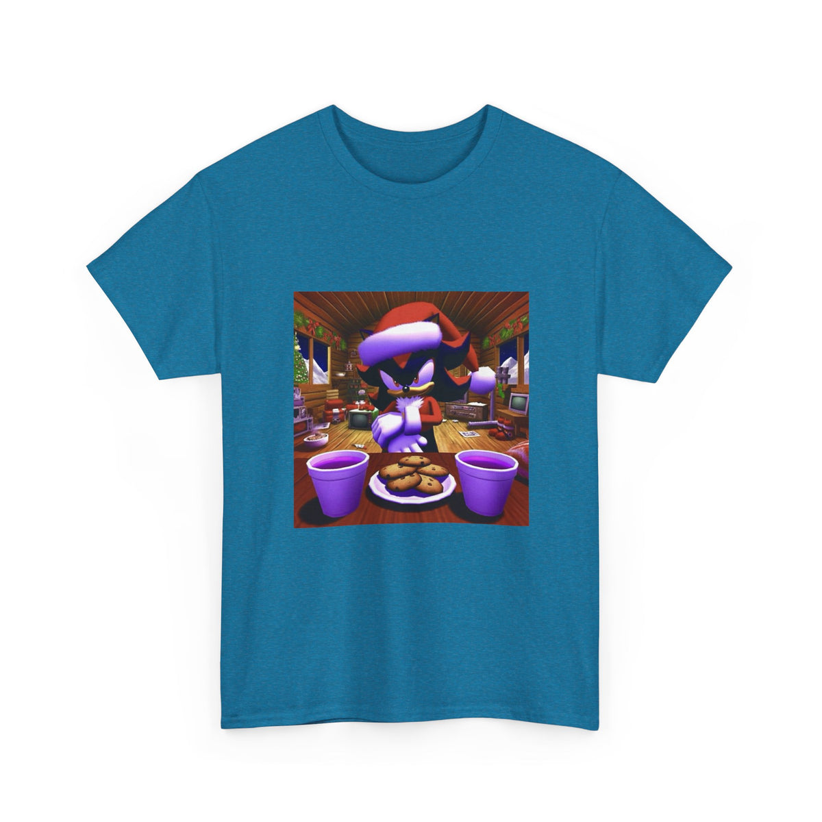 Shadow The Hedgehog Christmas Chill Tee