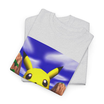 Pikachu Giving The Finger On An N64 Island