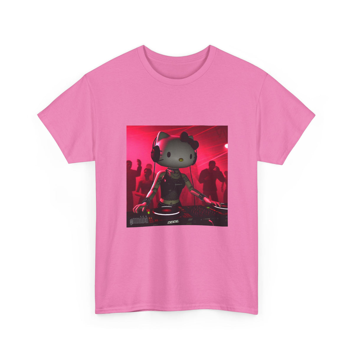 Hello Kitty DJing At The Club Tee