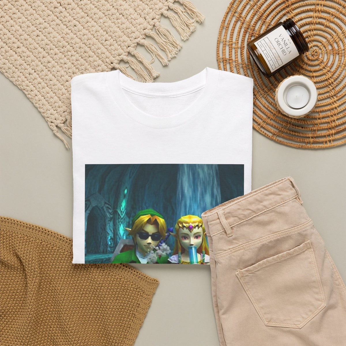 Link And Zelda Hitting The Stash