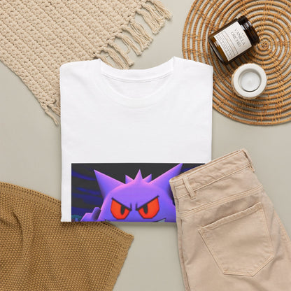 Gengar Flipping The Bird Halloween Tee