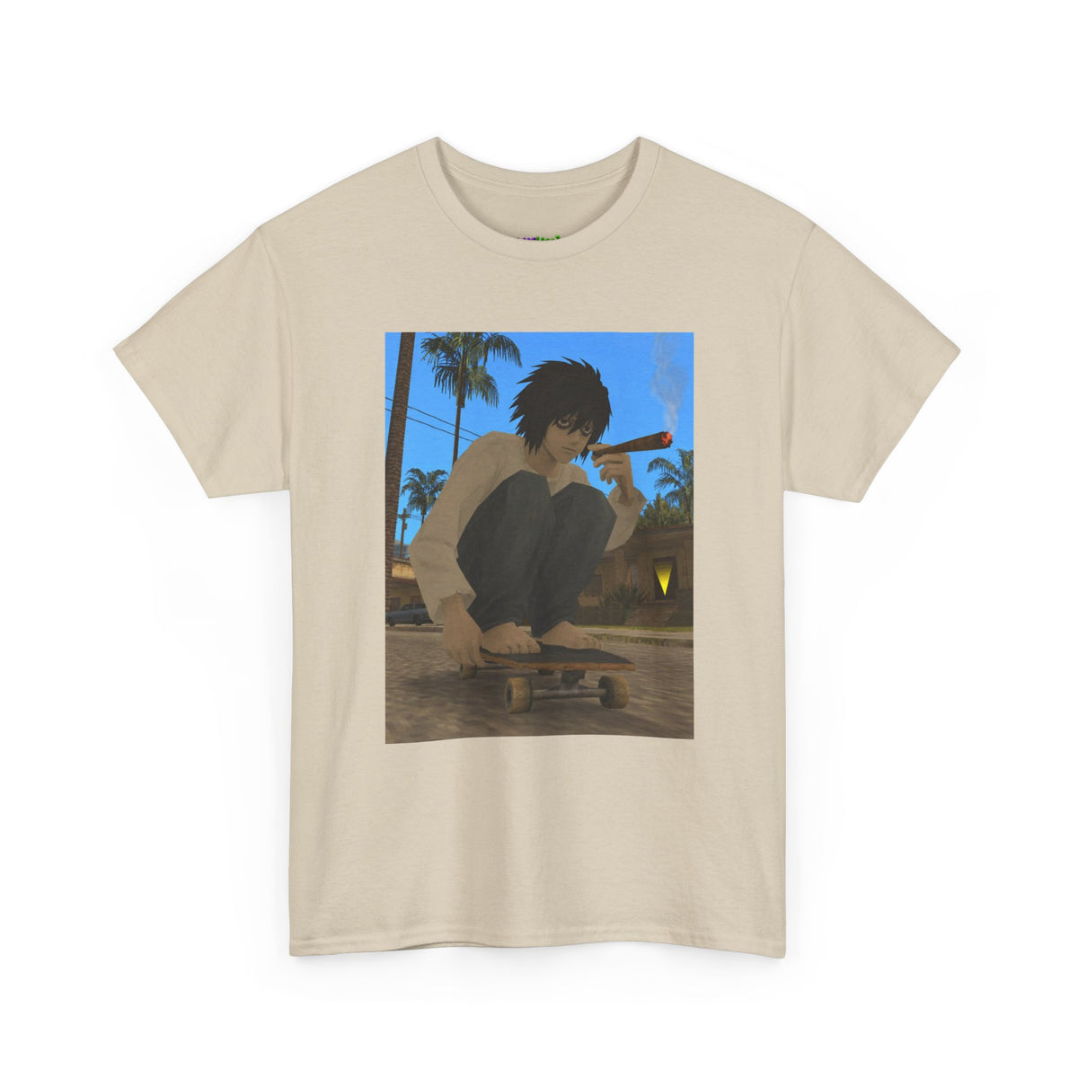 Mystic Green Whisper Graphic Tee