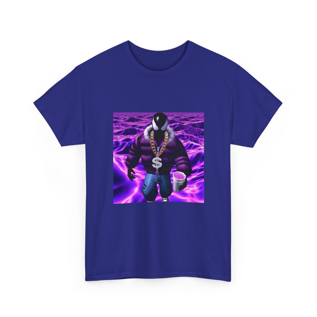 Venom-Like Figure Drippin' In Purple