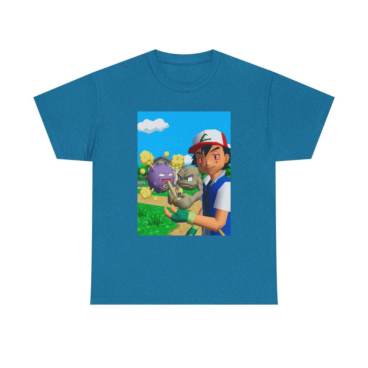 Ash, Geodude, Koffing Get High