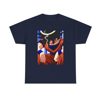 Goku Chilling With A Halo Blazin' Tee