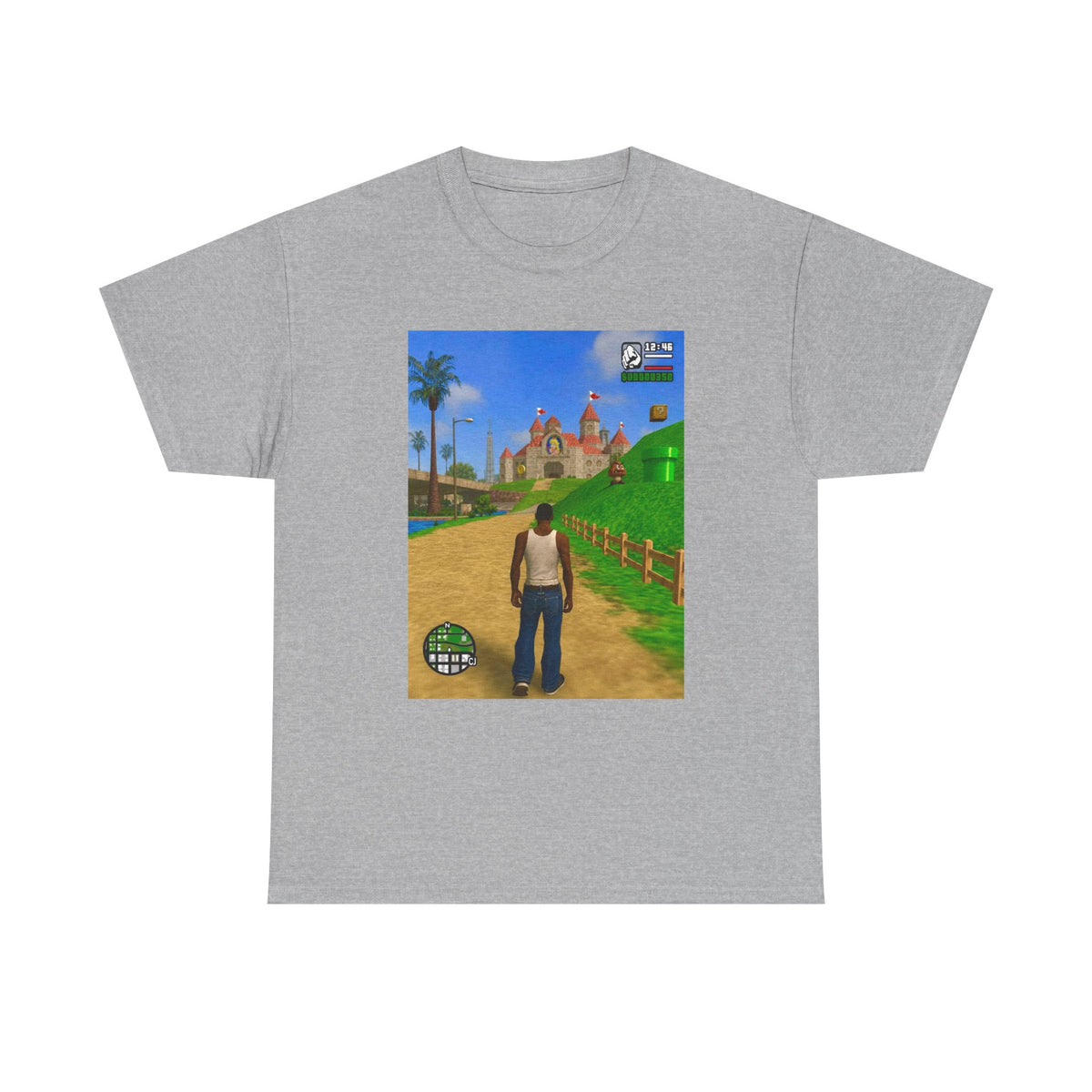 CJ Discovers Mushroom Kingdom Tee