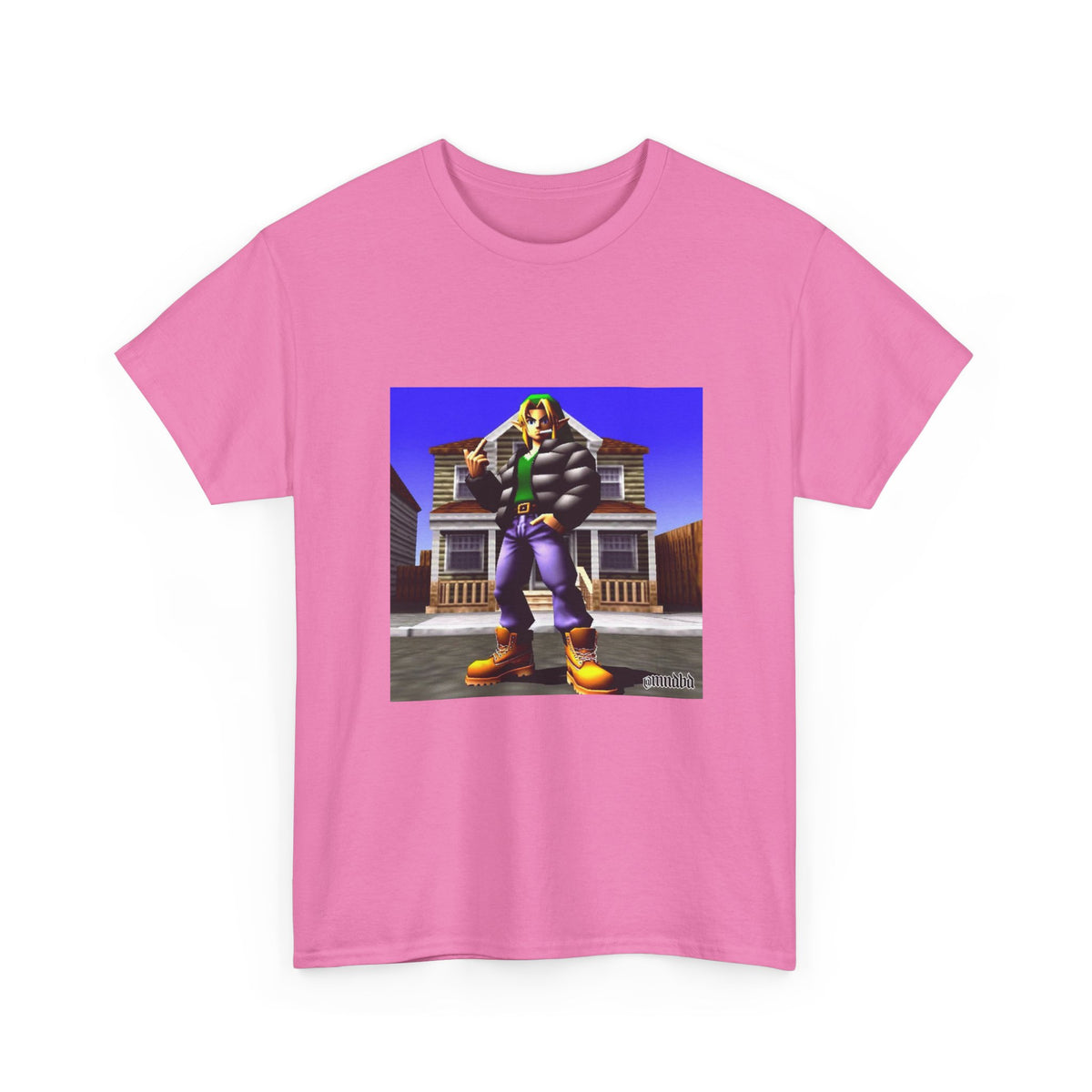 Link In Streetwear Flipping The Bird Tee