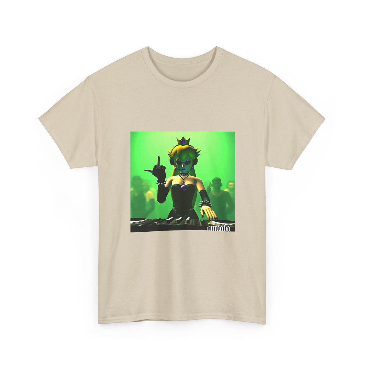 Gothic Peach DJ Flipping The Bird Tee