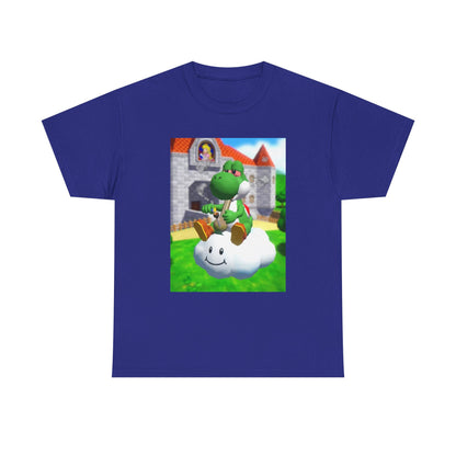 Yoshi Puffing On A Cloud Tee (Design 7)