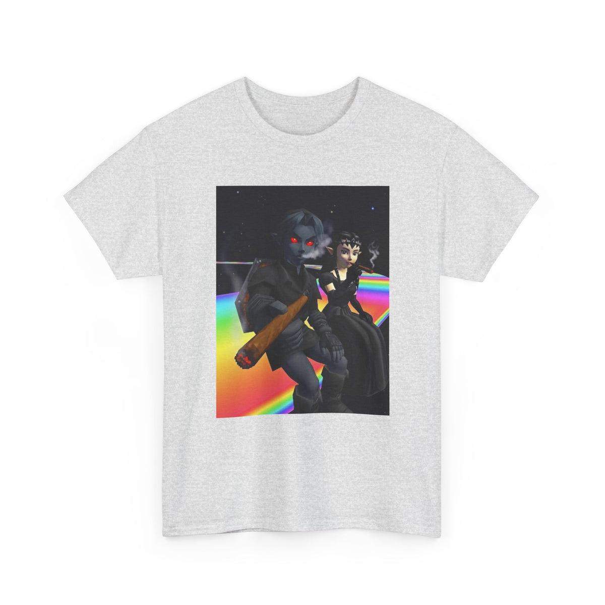 Dark Link And Princess Zelda Blazing Tee