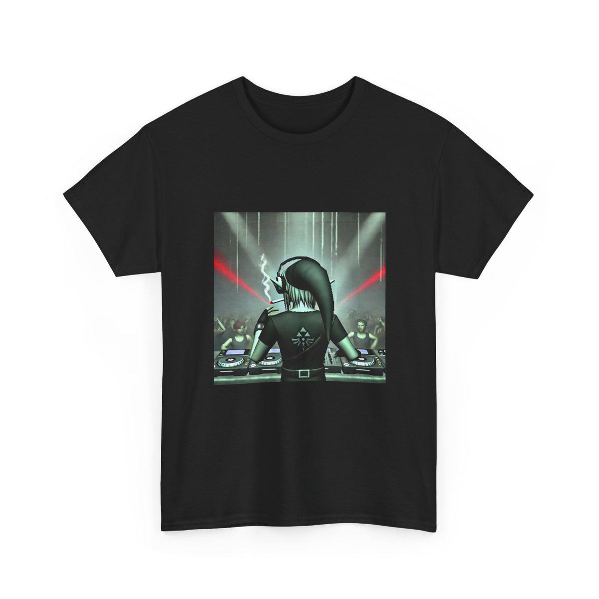 DJ Dark Link Spinning Turntables Tee