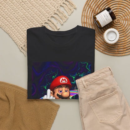 High Mario Karting On Rainbow Road