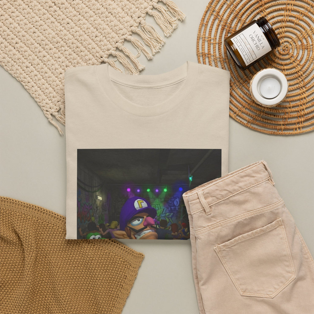 Waluigi, Yoshi, And Dry Bones Clubbin' Tee