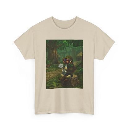 Deku Link Smoking Majora's Mask Tee