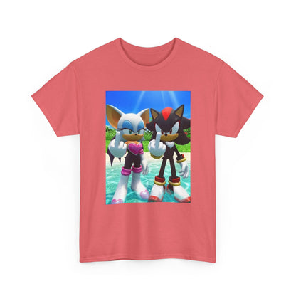 Rouge And Shadow Flipping The Bird Tee (Design 4)