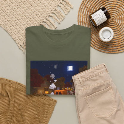 Pumpkin Snow Golem Hitting The Bong Tee