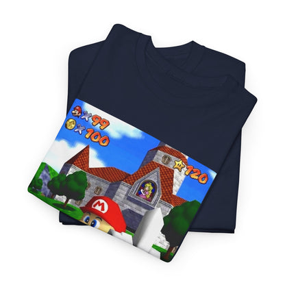 Mario Giving The Finger At Peach's Castle