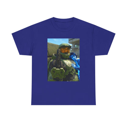 Chief & Cortana Flipping The Bird Tee
