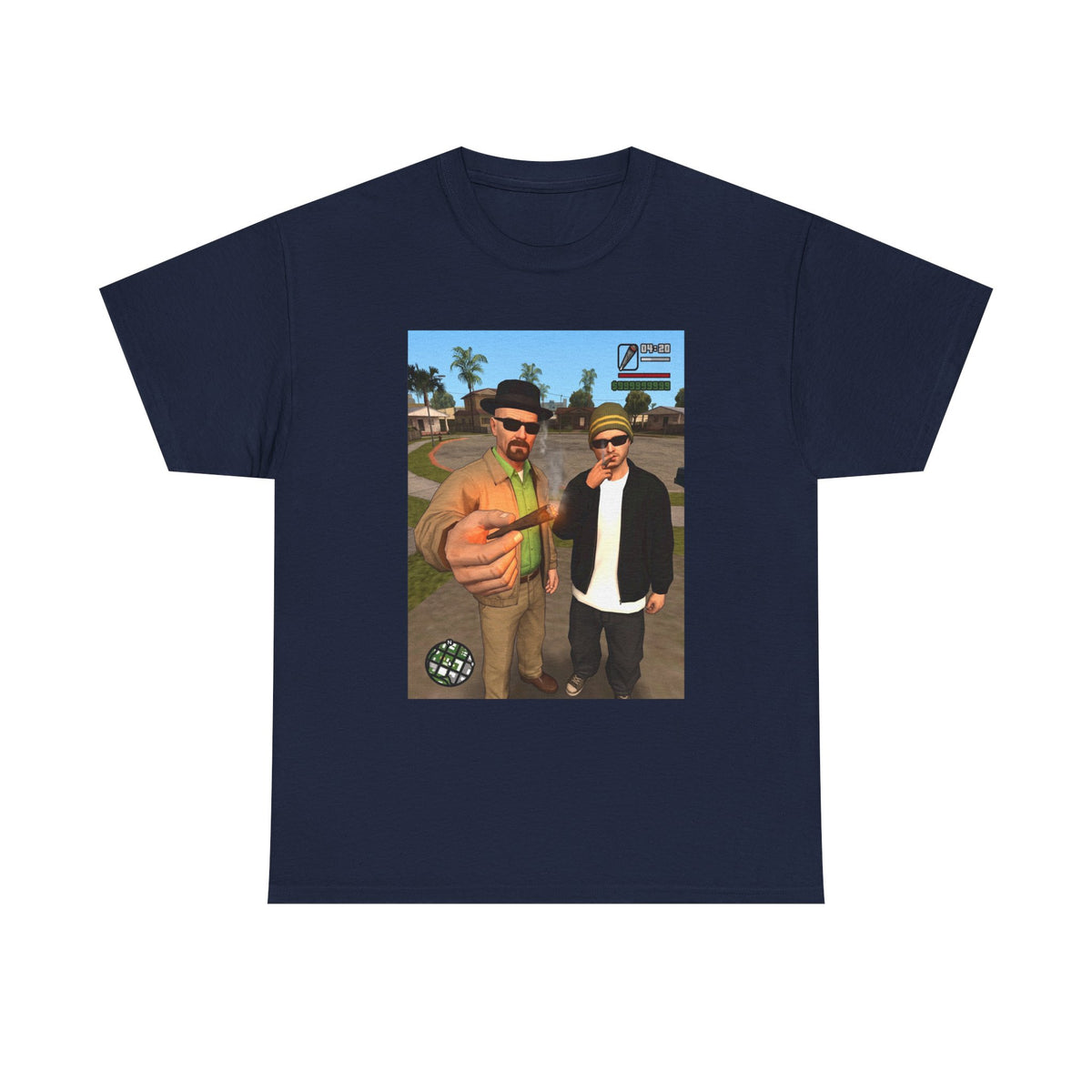 Walter And Jesse Smoking In San Andreas (Design 2)