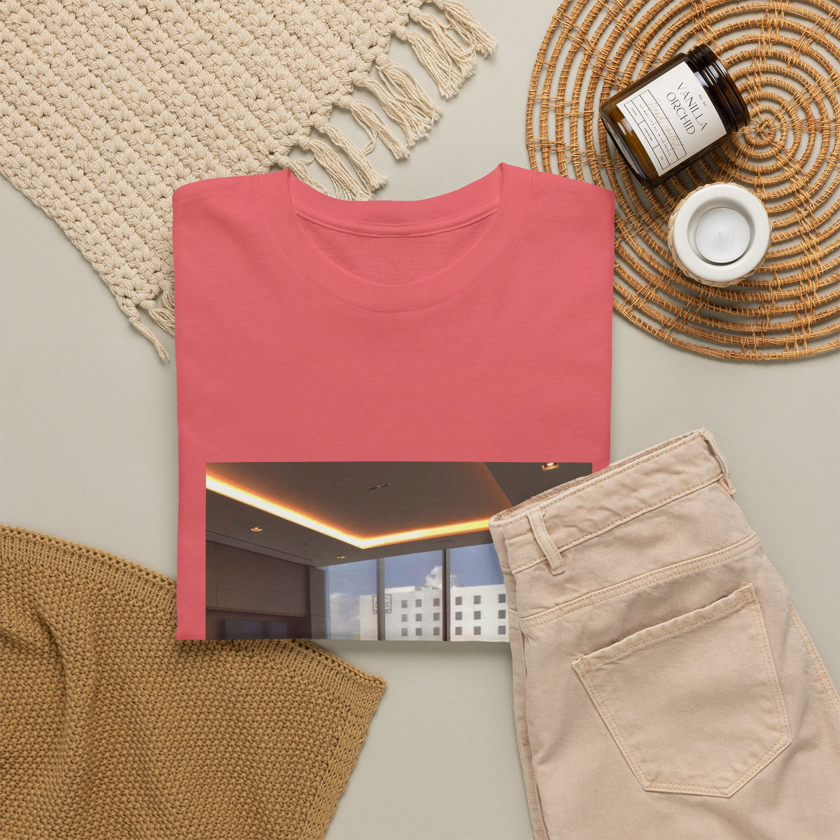 Leaf Whisper Canvas Graphic Tee