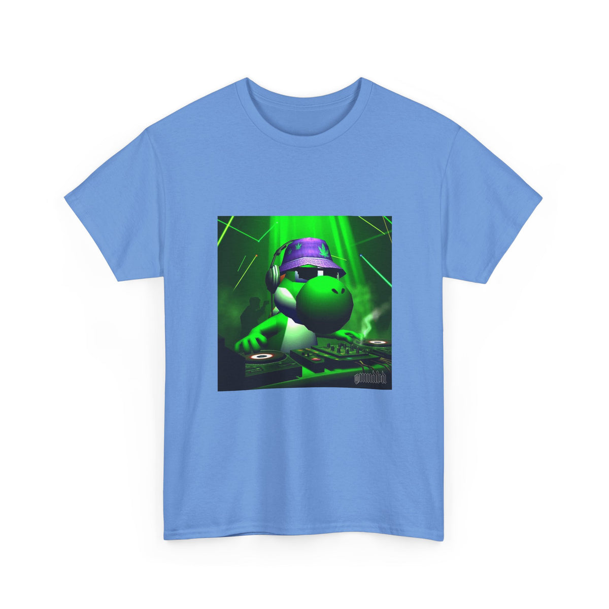 Yoshi DJing With Cannabis Bucket Hat Tee