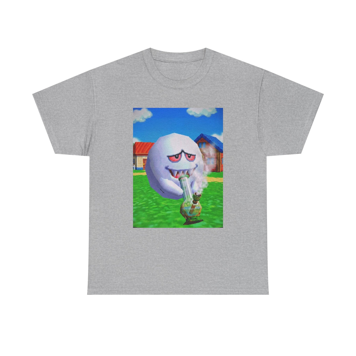 Boo Ghost Taking A Bong Rip Tee