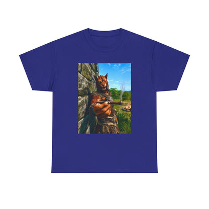 Khajiit Offering Smokin' Cigar Tee