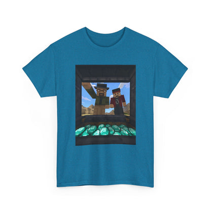 Pixelated Duo With Precious Gems