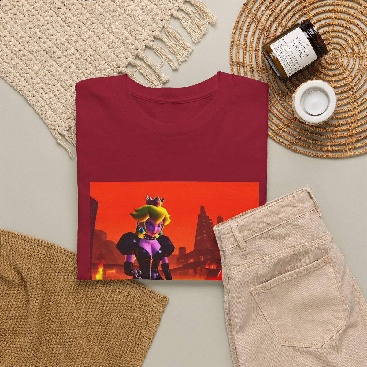 Dark Princess Peach Dominates Mario Tee