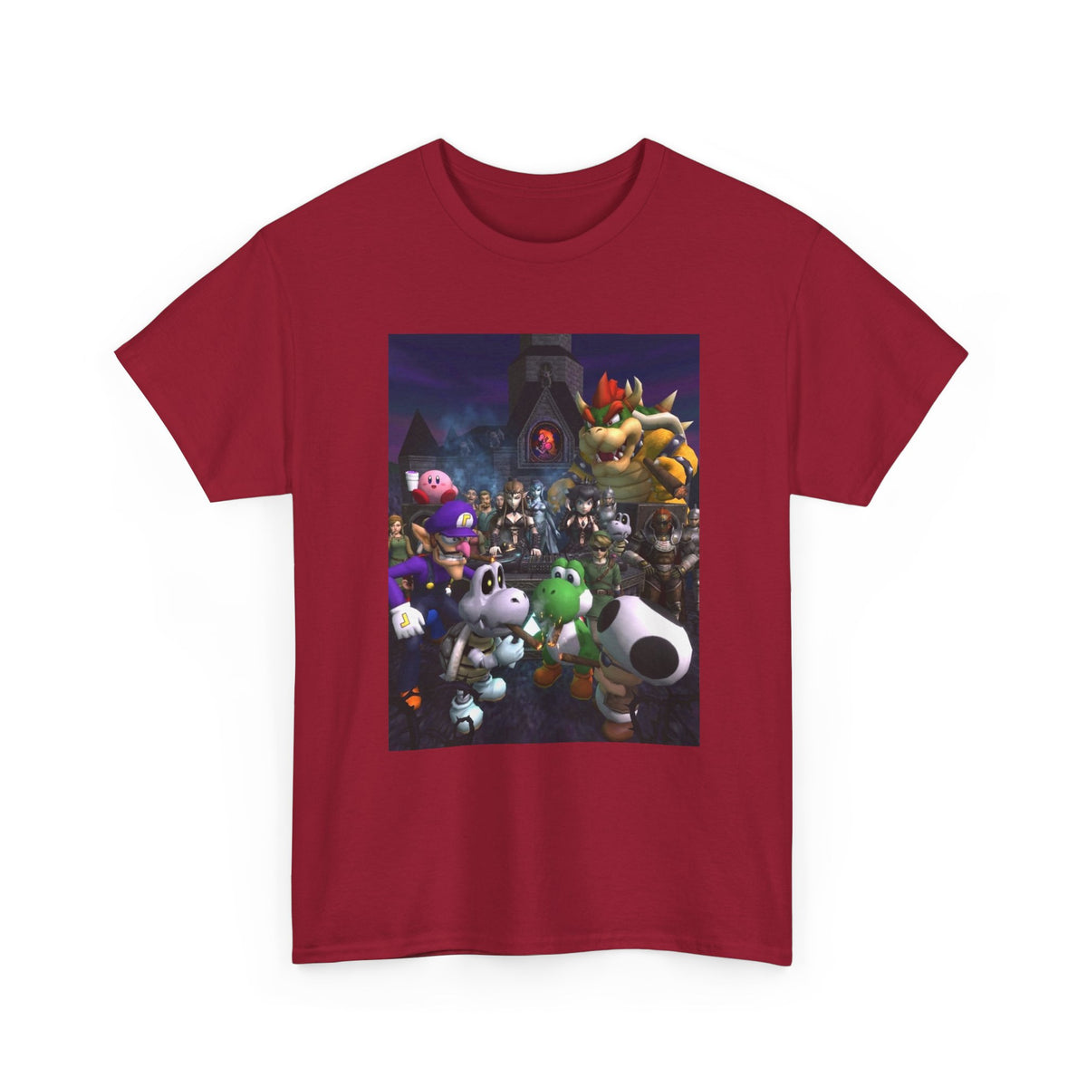 Waluigi And Friends Gathering At The Castle